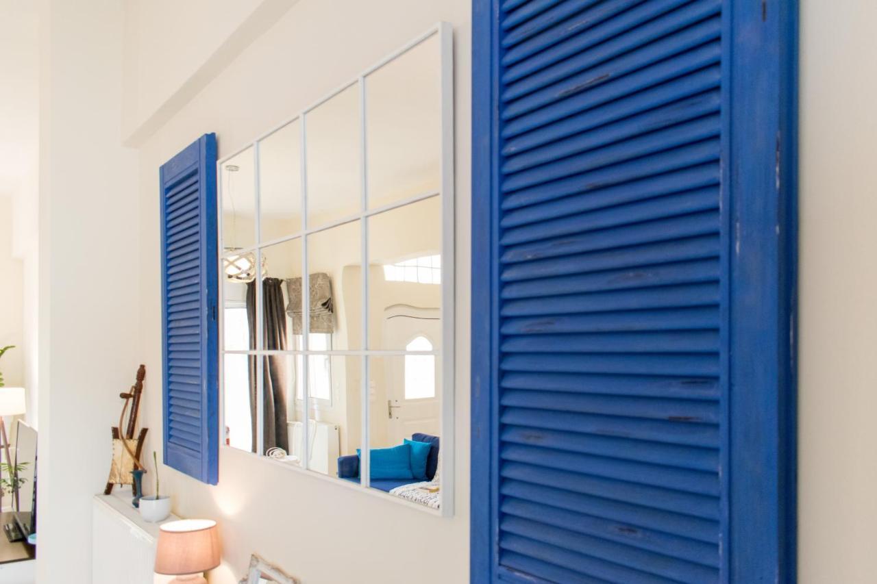 Blue Iris: Stylish Apartment Just 10 Minutes Walk From Old Town Chania Chania  Exterior foto